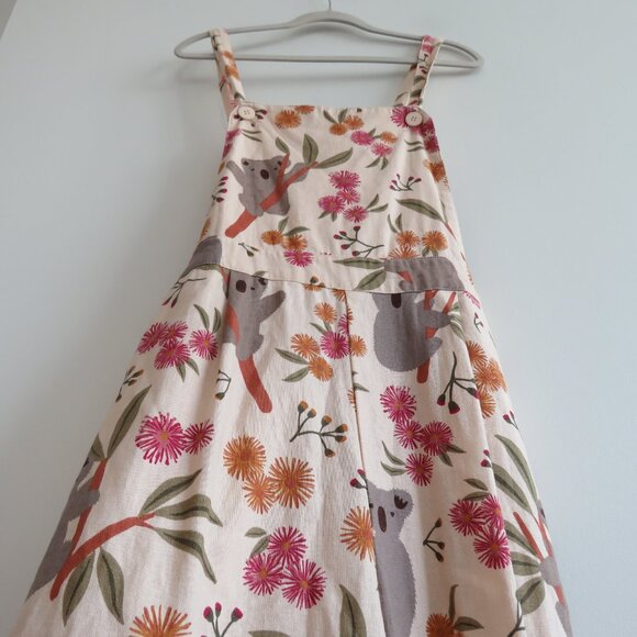 PRINCESS HIGHWAY X MODCLOTH Kool As A Koala Linen Blend Overalls - Size US 10 - Picture 11 of 16